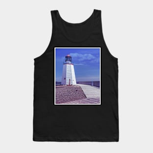 Pendlebury Lighthouse in Saint Andrews, New Brunswick Tank Top